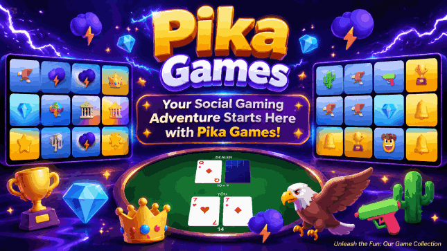 Pika Games Illustration